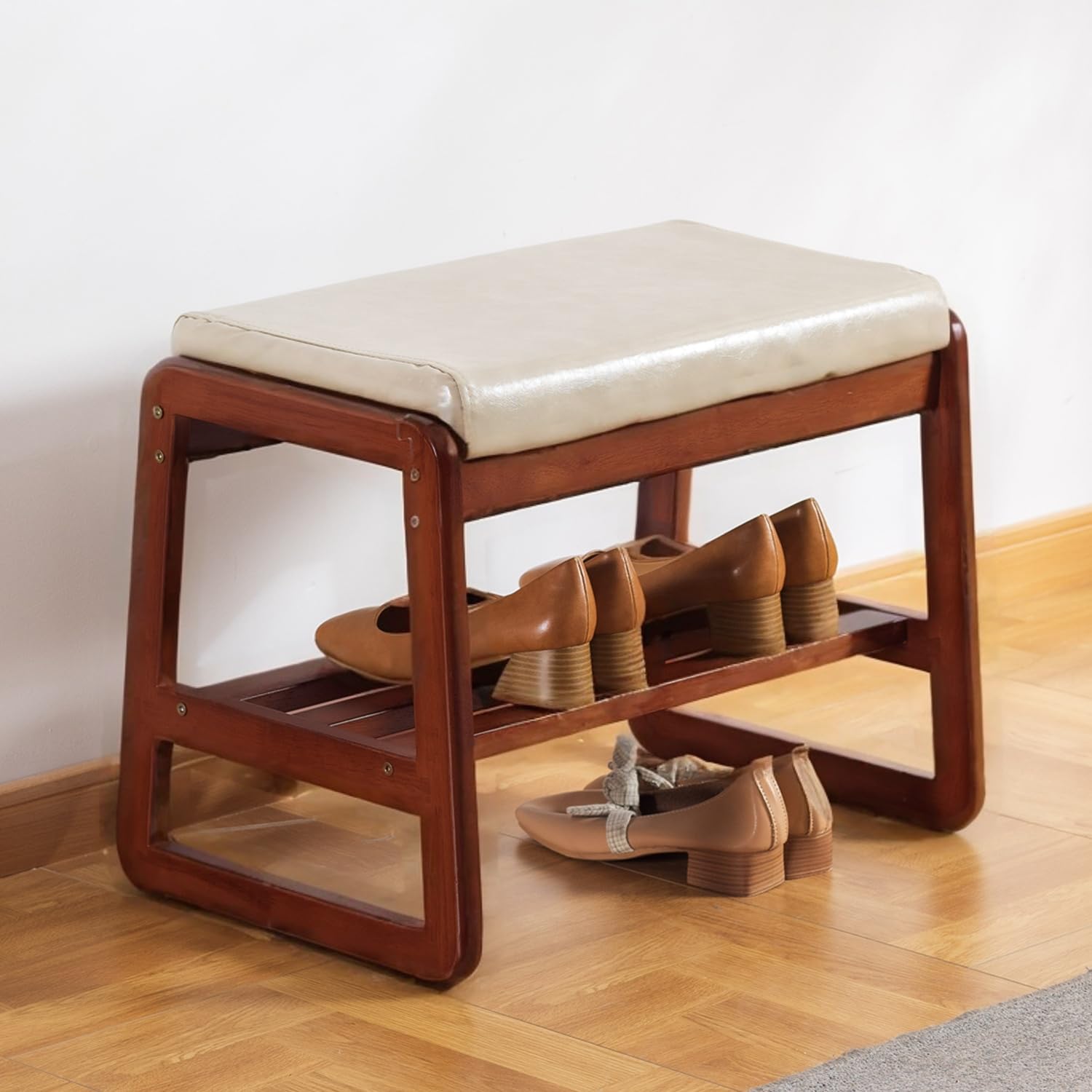 Amazon.com: latifolia Solid Wood Bench, Entryway Shoe Bench