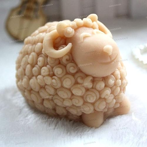 Miniatura 5 de Craft Art - Molde de silicona para jabón, moldes de silicona hechos a mano para hacer jabón (11043)