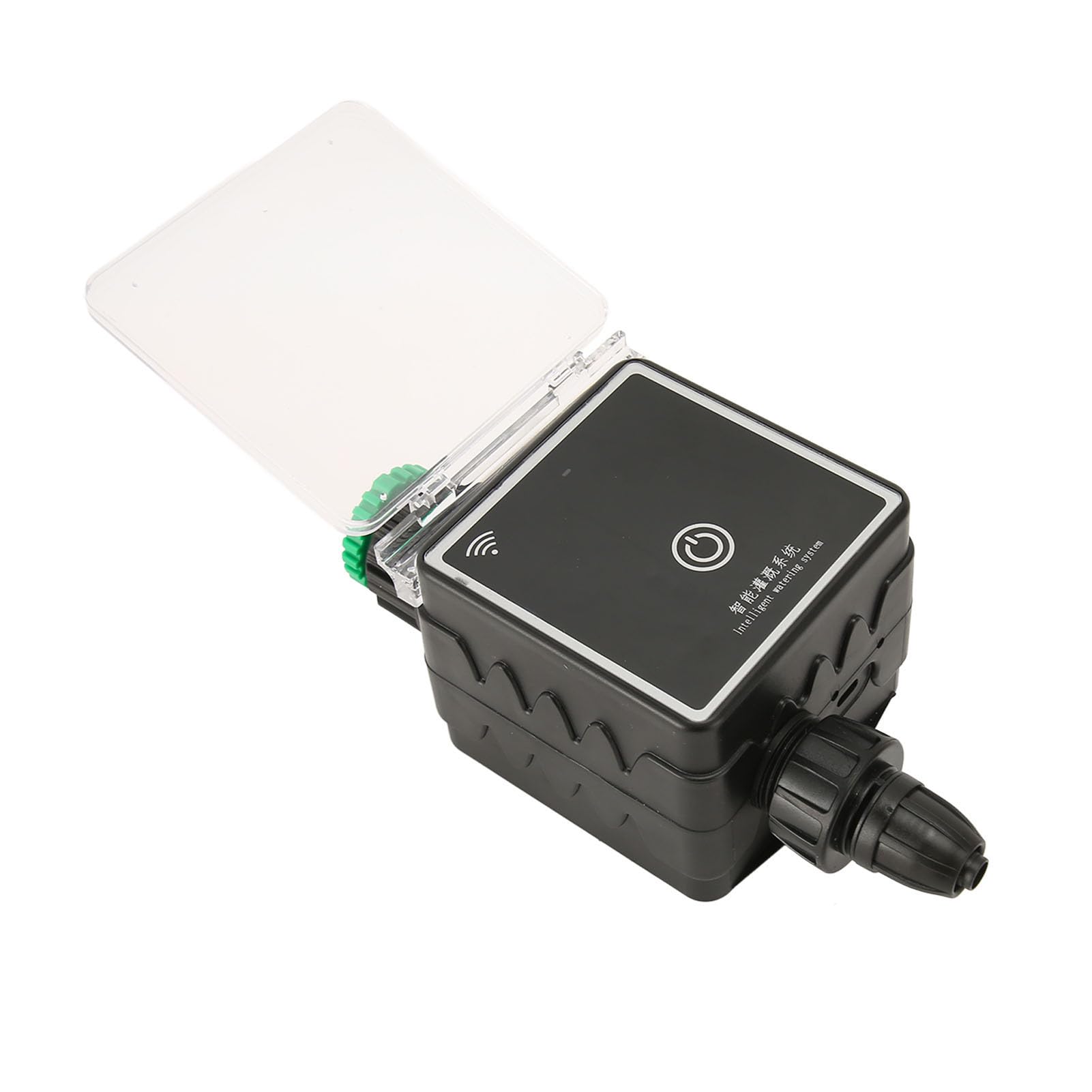 Zestaw do Nawadniania Roślin do Podlewania, Regulowany USB 5 V Oszczędny System Nawadniania ABS Zestaw do Systemu Nawadniania Pilot WiFi z Zegarem Nawadniania na Balkon (30 m /