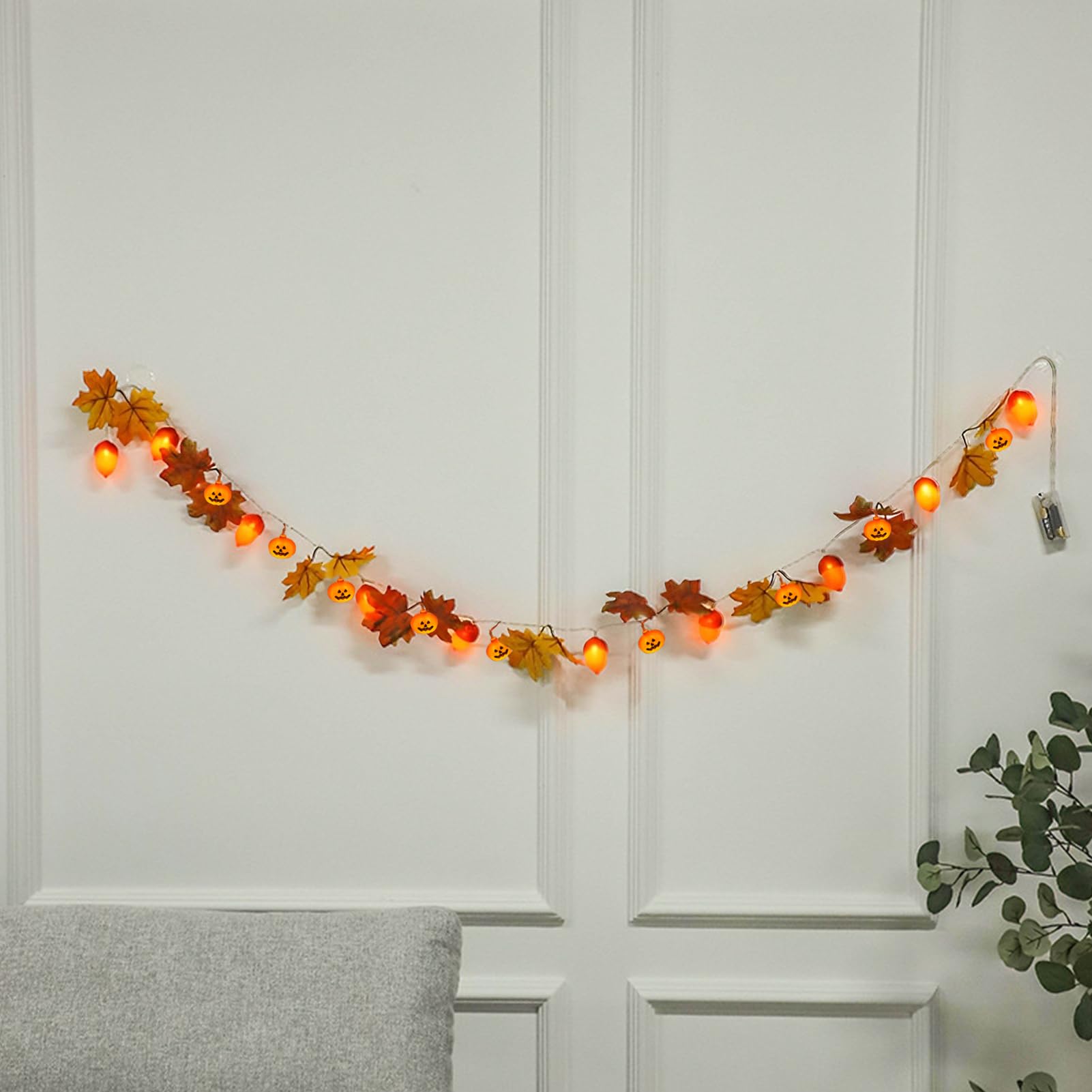 Ainkedin Guirlande D'automne,20 Guirlandes Lumineuses