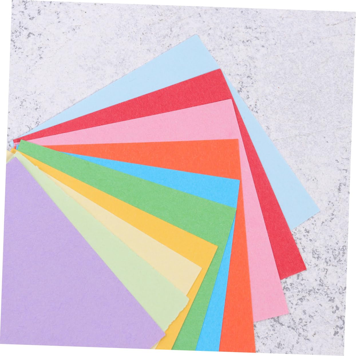 Doppelseitiges Origamipapier Stück, Quadratisch, Farbig