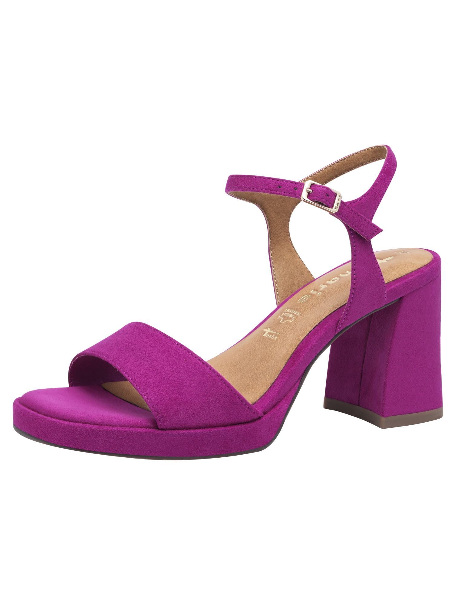 Tamaris Women's Elegant Sandals, Dark pink, 5 UK