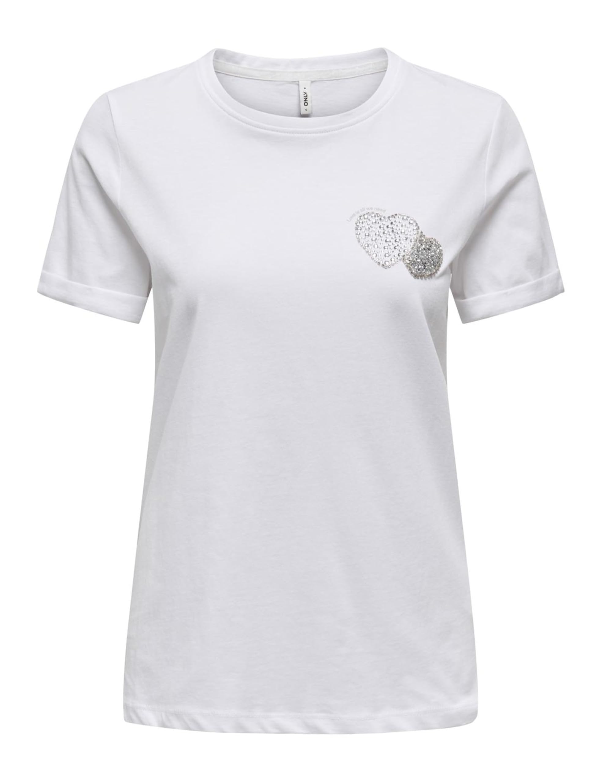 ONLY Damen Onlkita Life Lux Icon S/S Print Top JRS