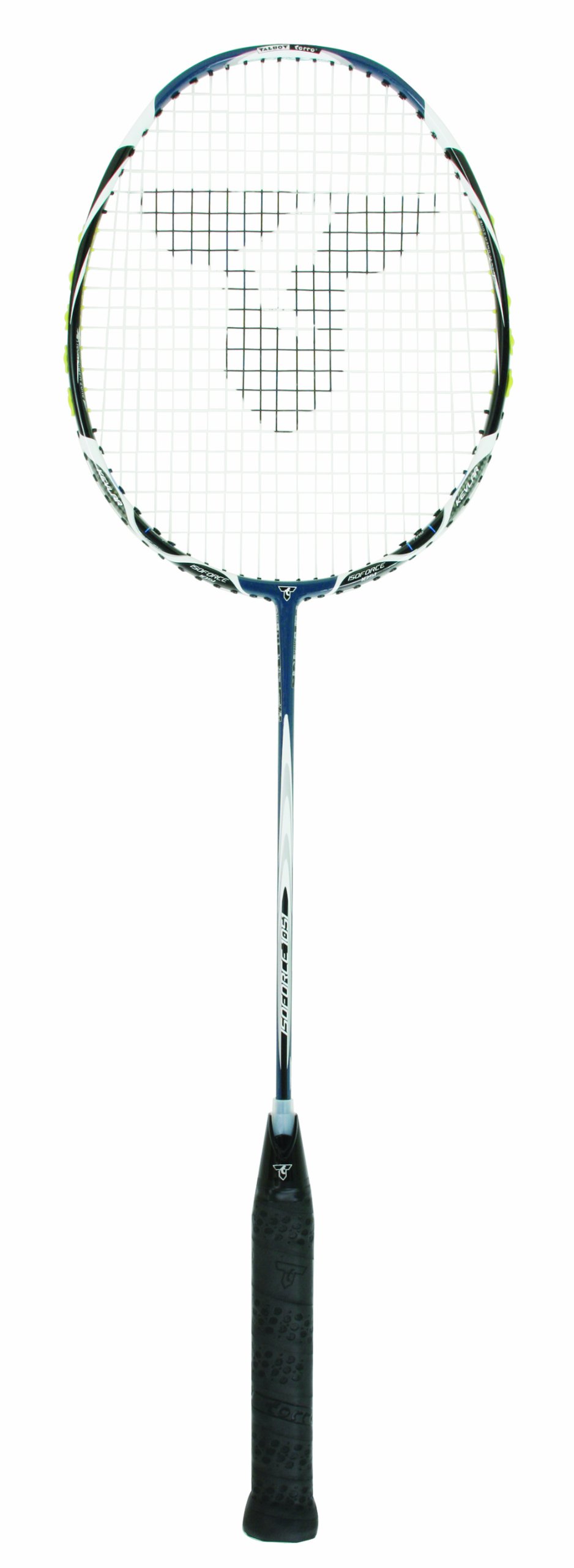 Talbot Torro Badminton-Schläger ISOFORCE 1051, darkblue-Black-White, 69 x 29 x 3 cm
