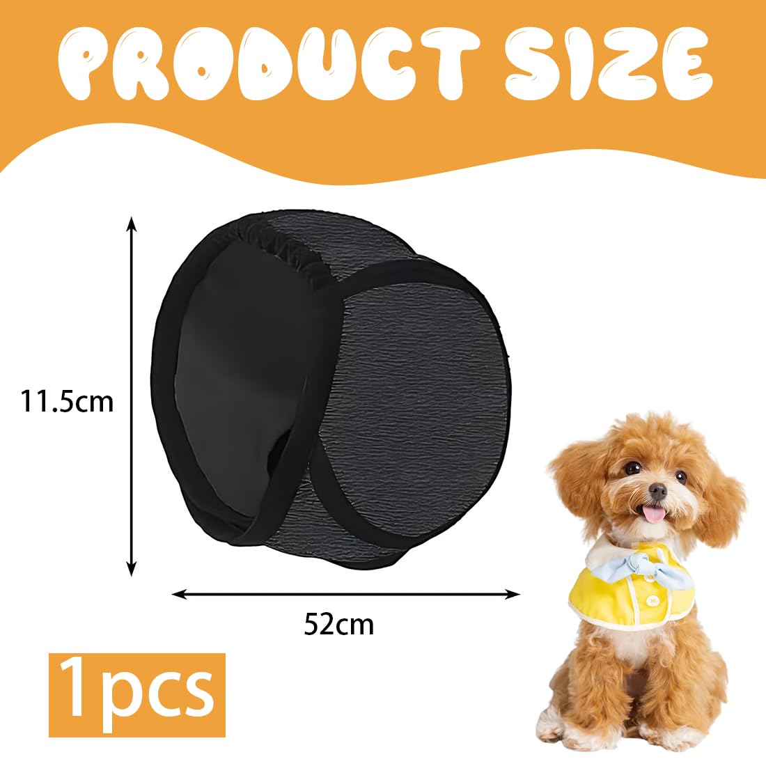 Paraorecchie Cocker Per Cani Impermeabili, Copriorecchie Cuffie Per Cani Antirumore, Protezione Regolabile Per Le Orecchie Per Animali Domestici, Protezione Dal Rumore Copri Orecchie Per Cane