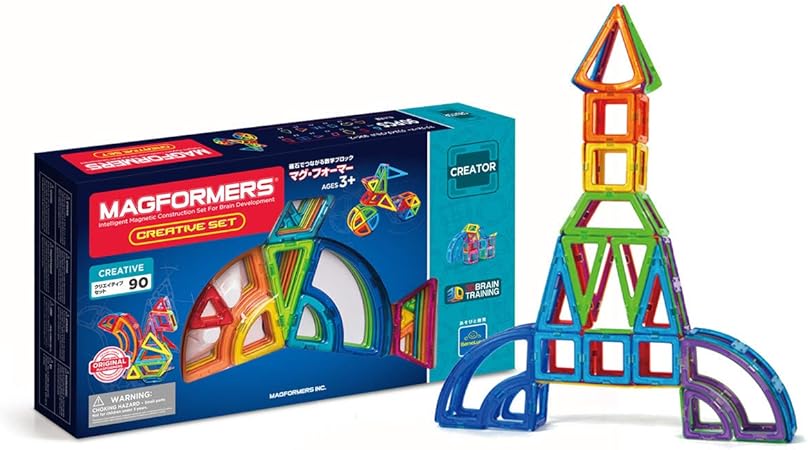 Amazon ボーネルンド マグ フォーマー Magformers クリエイティブセット 90ピース 3歳頃 Mfj おもちゃ おもちゃ Amazon ボーネルンド マグ フォーマー Magformers クリエイティブセット 90ピース 3歳頃 Mfj おもちゃ おもちゃ