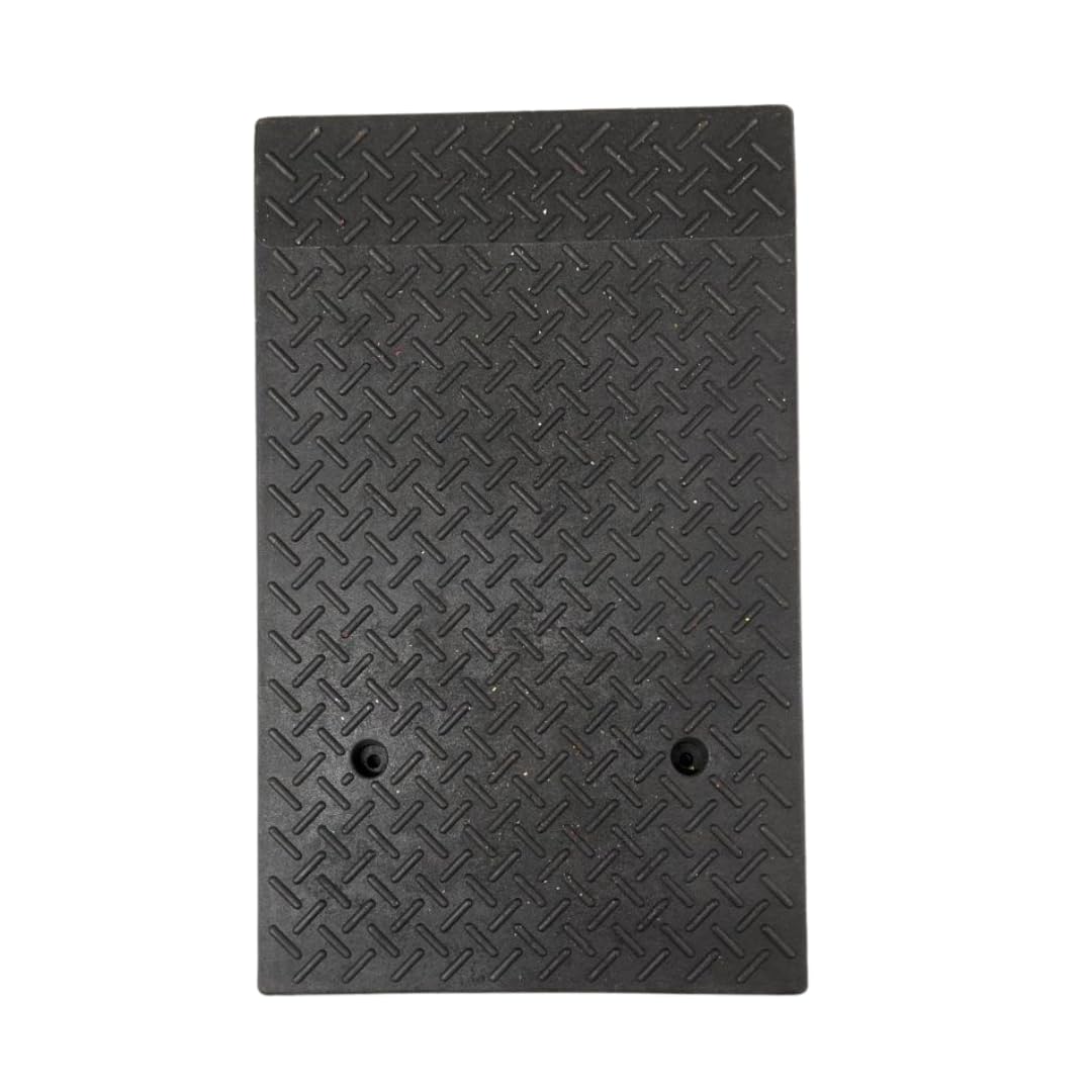 Rampe d'accès longue et résistante - Hauteur : 15 cm - Capacité : 2 tonnes - Pour trottoirs, seuils et chargement
