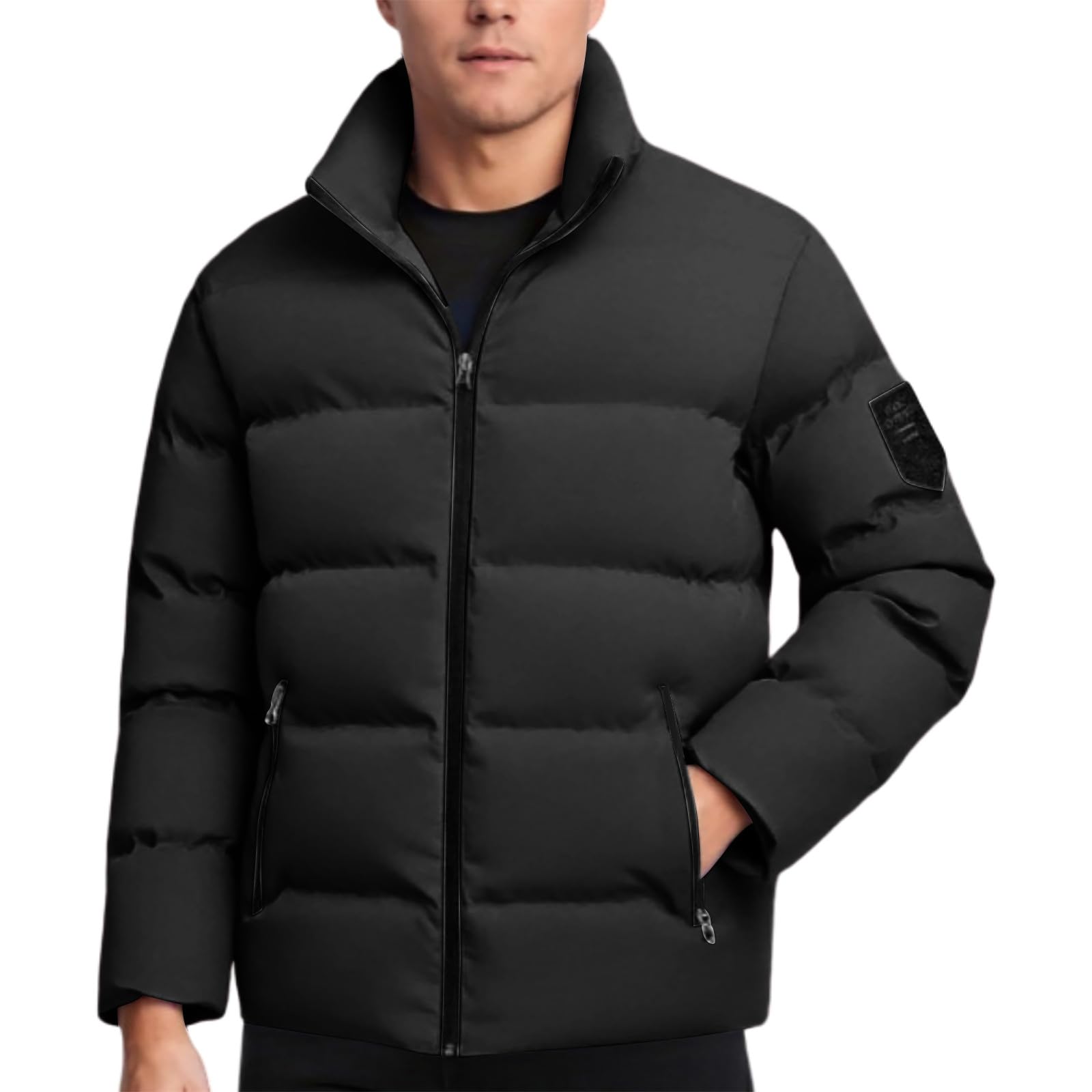 Chaqueta acolchada de invierno brillante para el día a día urbano 3