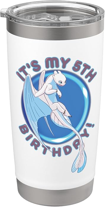 How to Train Your Dragon 3 Homecoming Logo Stainless Steel Insulated Tumbler