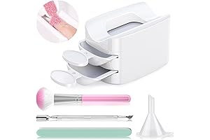 Dip Powder Recycling Tray System with Scoop for Nail Art