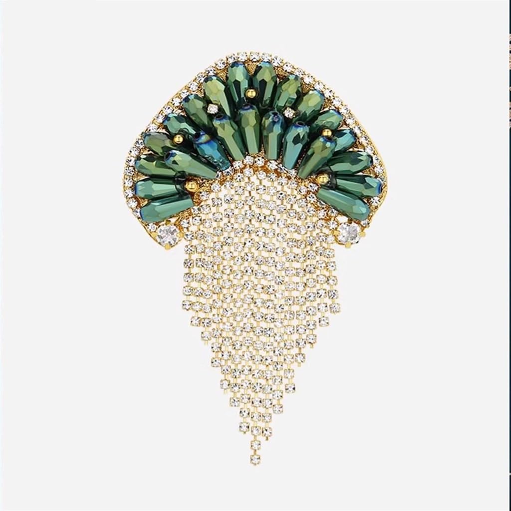 CXDTBH Shangmu Brooch Exquisite Cute Tassel Corsage Pin Elegant Temperament Suit Corsage Pin