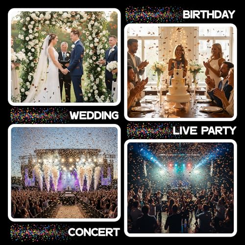 Image of Ultimate Confetti, Brown Biodegradable Confetti - Rectangular Fluttering Tissue Paper Confetti for Cannon and Launcher use - Mother's Day Confeti, Wedding, Parties and Live Events - 1 lb, 16 oz