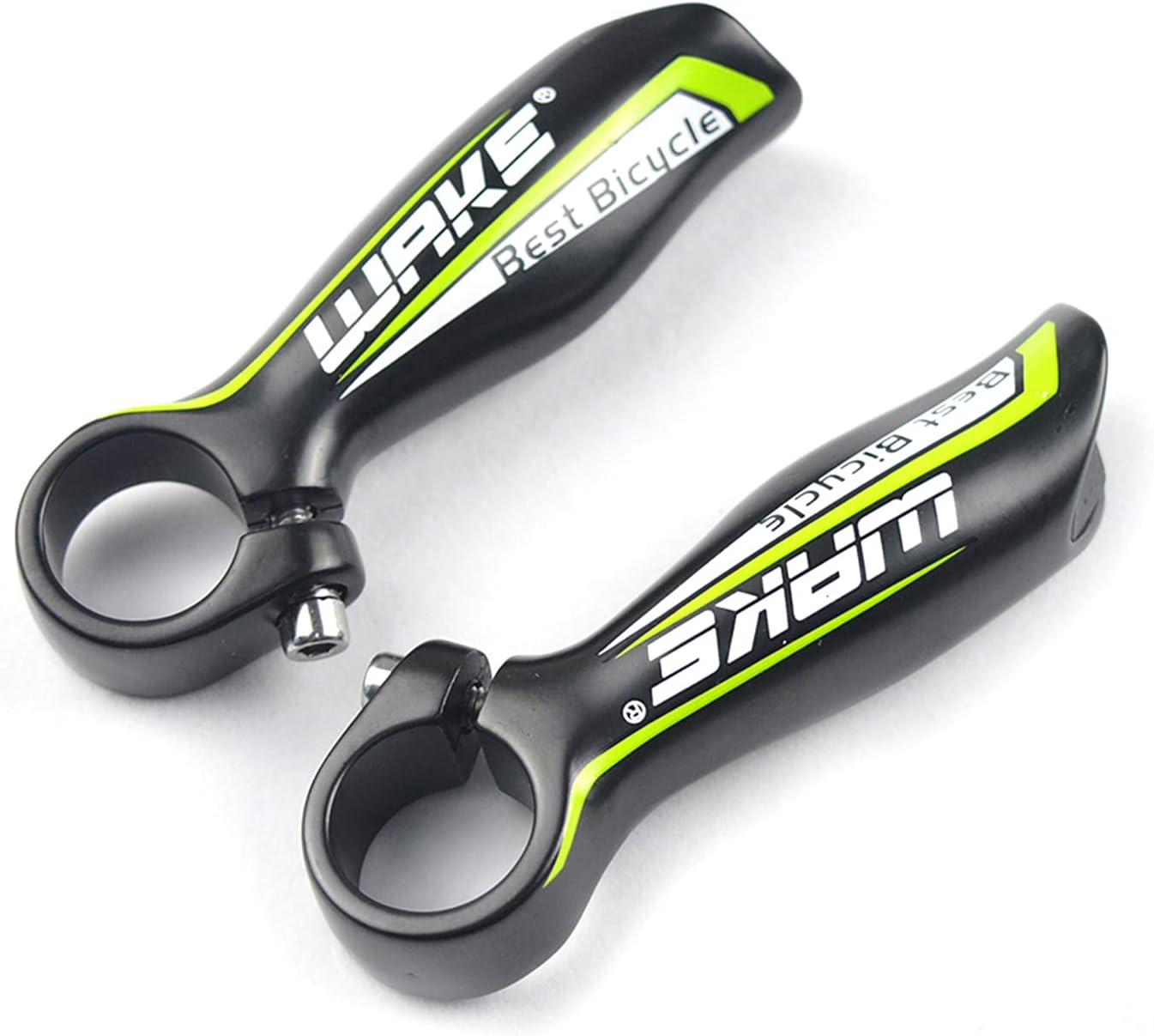 Handlebar Ends,HUIOP 1 Pair Handlebar Ends Aluminum Alloy Mountain Bike Handle Bar Ends 22.2mm