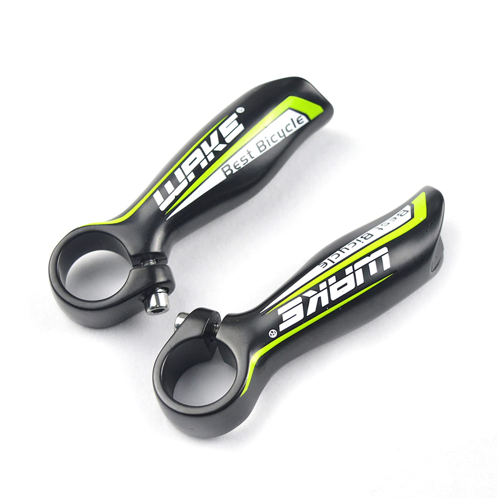 Bicycle Handlebar Ends,HUIOP 1 Pair Bicycle Handlebar Ends Aluminum Alloy Mountain Bike Handle Bar Ends 22.2mm