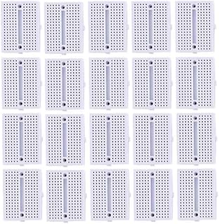 Rivermidfish SZ SYB-170 - 20 mini platos pequeños coloridos para tabla de pan (blanco)