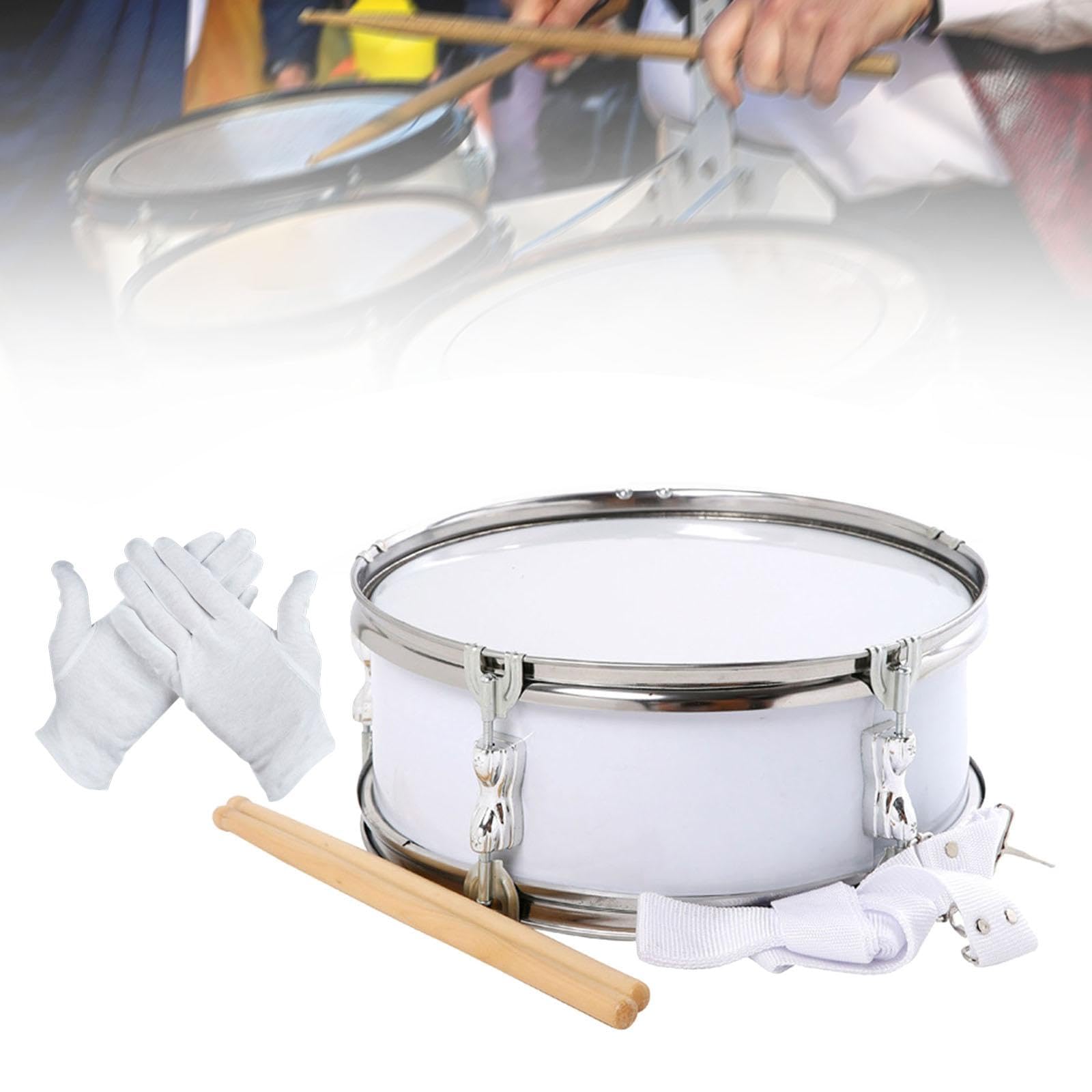 Generic Snare Drum Set 13 Zoll Musikinstrument für Kinder, Erwachsene, Schlagzeuger,