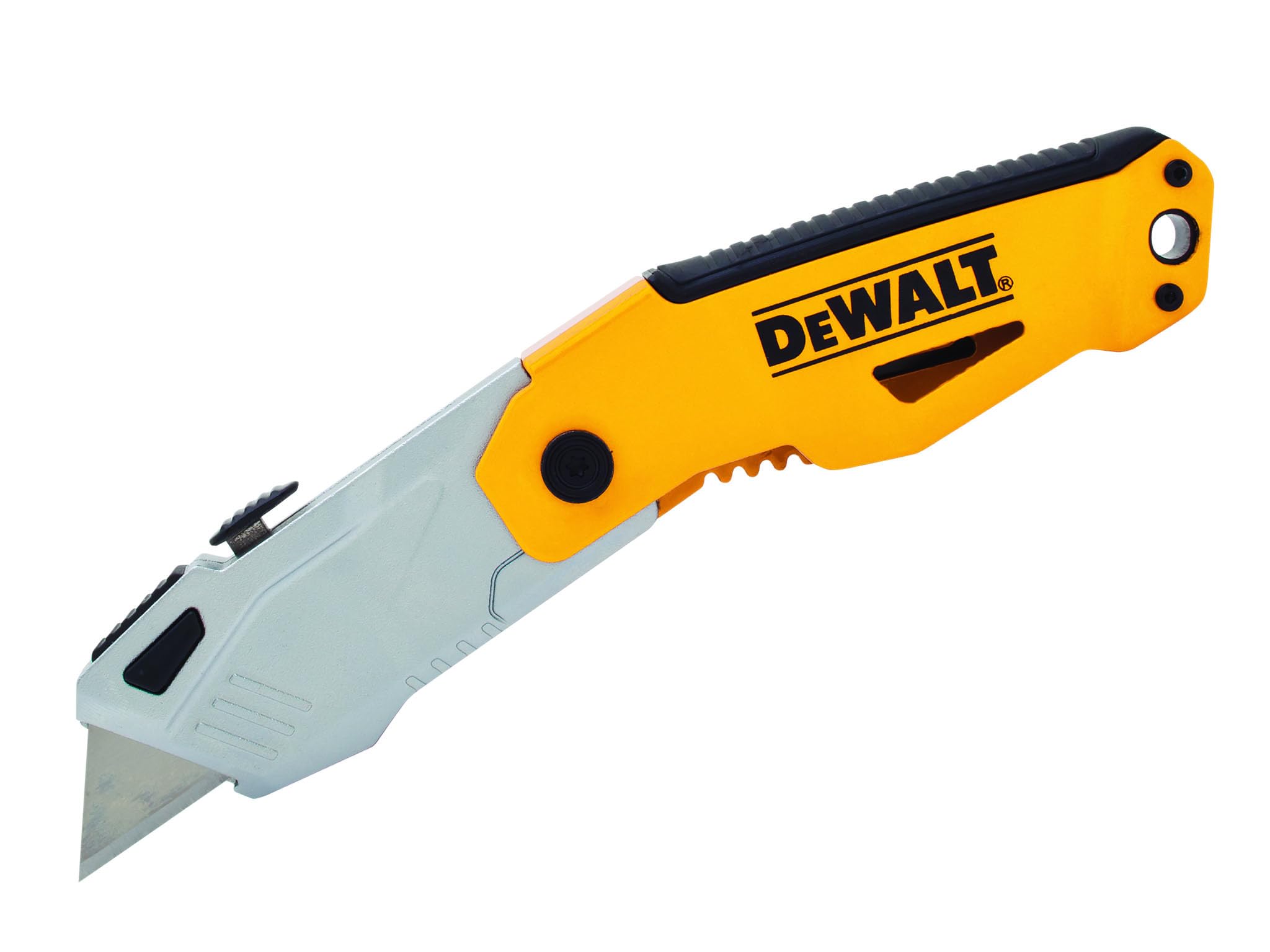 Cuchillo plegable con hoja retractil con sistema de autocarga