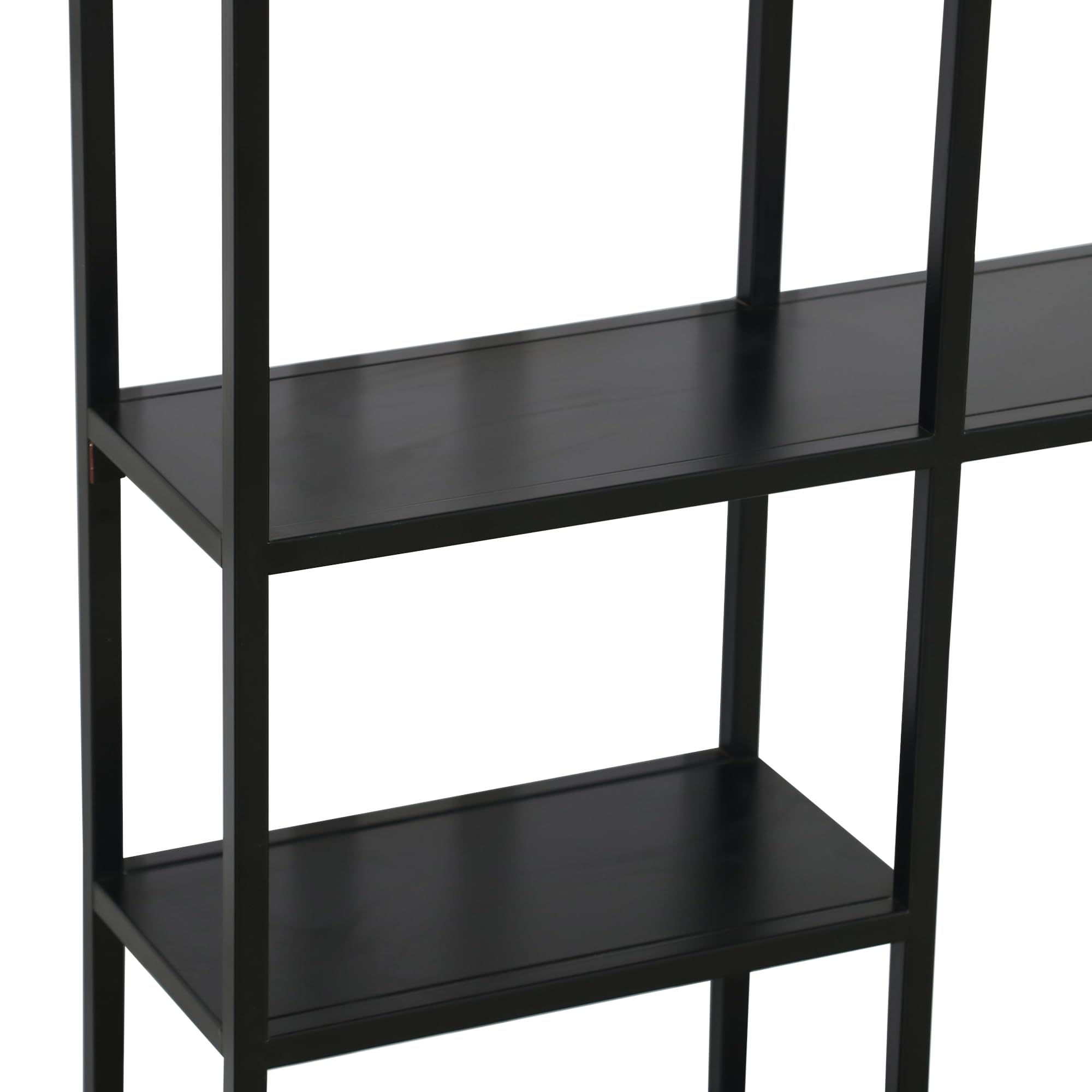 Scaffale Da Parete Hadsel Con 3 Ripiani E Scomparto Aperto 75 X 22 X 50 Cm - Effetto Rovere Scuro En Casa 90578791