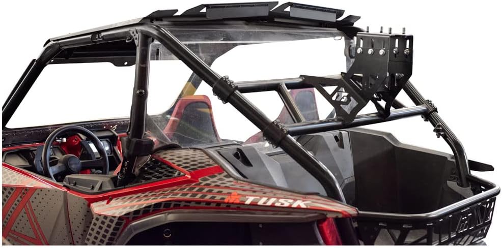 Tusk UTV Spare Tire Carrier Adjustable Height for Multiple Wheel Offset 4 Clamp HD Design Compatible with Honda Talon 1000R/X 2019-2025/Talon 1000RS 2023