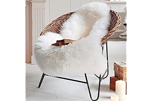 LOCHAS Ultra-Soft Cozy Faux Fur Seat Cover