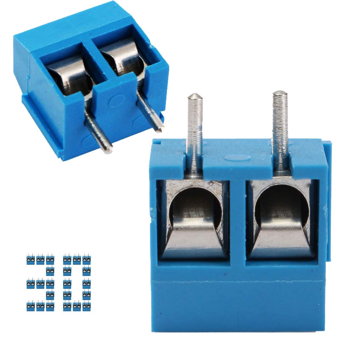 REES52 30 Pcs 3.5mm Pitch 2 Pin PCB Mount Screw Terminal Block Connector, 2 pin terminal block, terminal block connector (B08Z8C79TL) Amazon Price History, Amazon Price Tracker