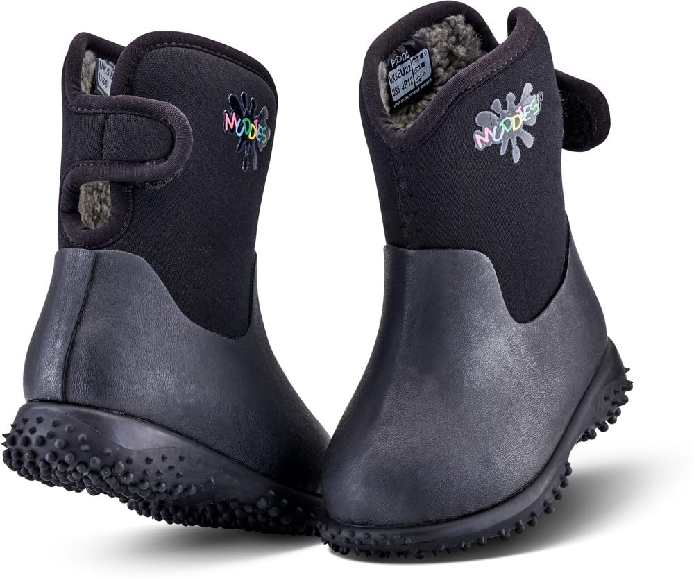 Grubs Muddies - Stivali in neoprene per bambini, ragazze, ragazzi, unicorno, dinosauro, stivali di gomma antiscivolo