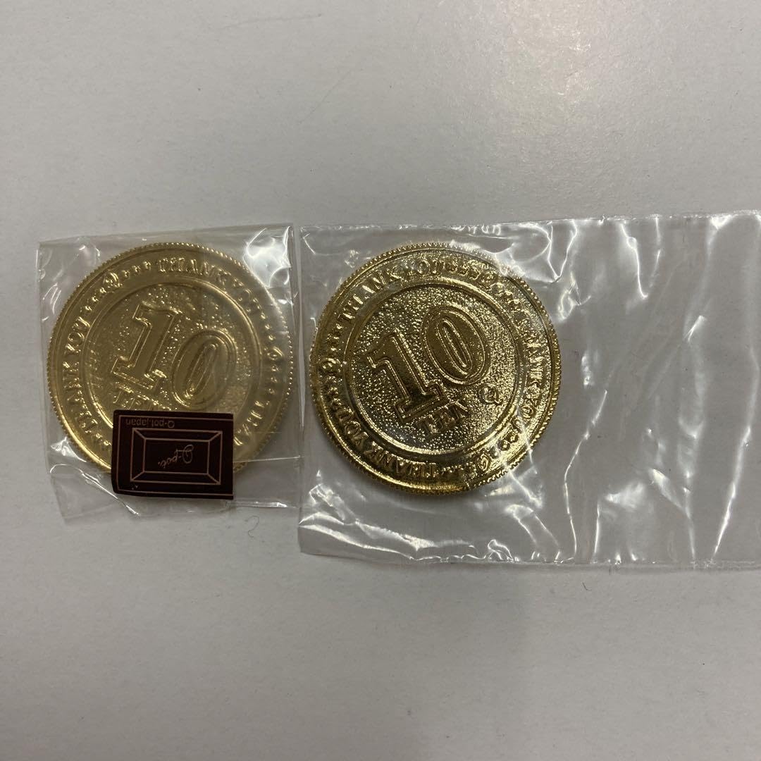 Q-pot. ノベルティコイン3枚