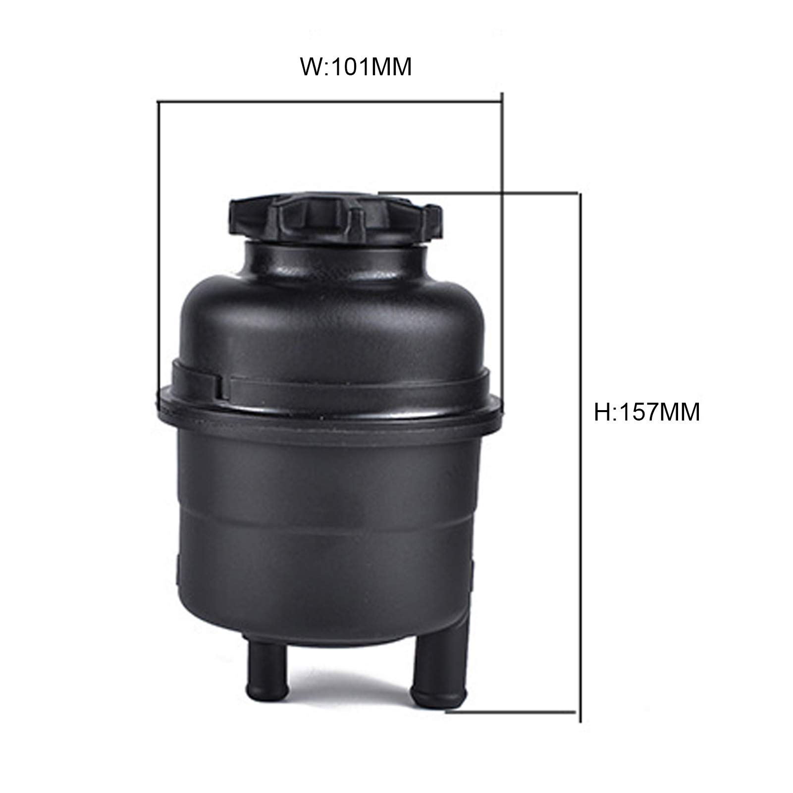 Kit de manguera de depósito de dirección asistida de 3 piezas 32411097164, piezas de repuesto E46 323i 325i 330i, depósito de bomba de dirección asistida estándar OE de ajuste