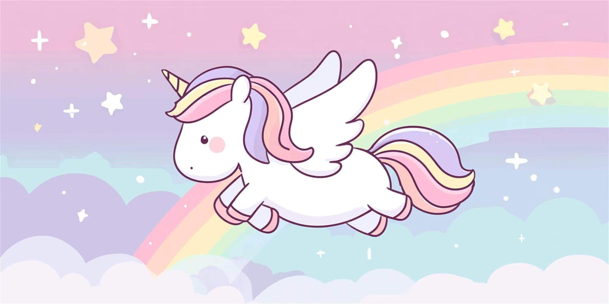 unicorno Dipingere Con I Numeri Adulti, Lavoretti Creativi Per Bambini, arcobaleno DIY Paint By Numbers Creativo Kits, Con Tela, Colori Acrilici, Pennelli, Idee Regalo Donna 60x120cm U-171