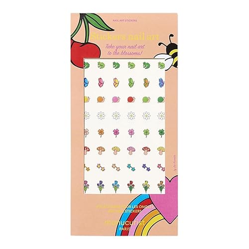 Manucurist Nail Art Stickers Summer - 3 Sheets Self-Adhesive Nail