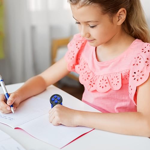 Miniatura 94 de WTYCD El Fidget Retro original: Juego de control clásico de goma Fidget Focus Toy con funciones de 8 vueltas y cordón - perfecto para aliviar