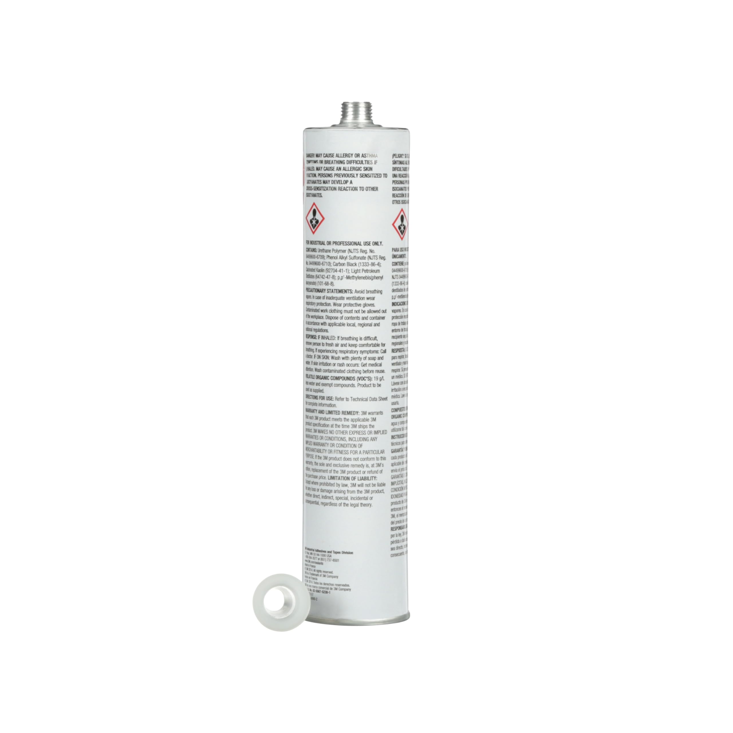 3M Klej ze szkła poliuretanowego (590): wkład 310 ml (czarny)