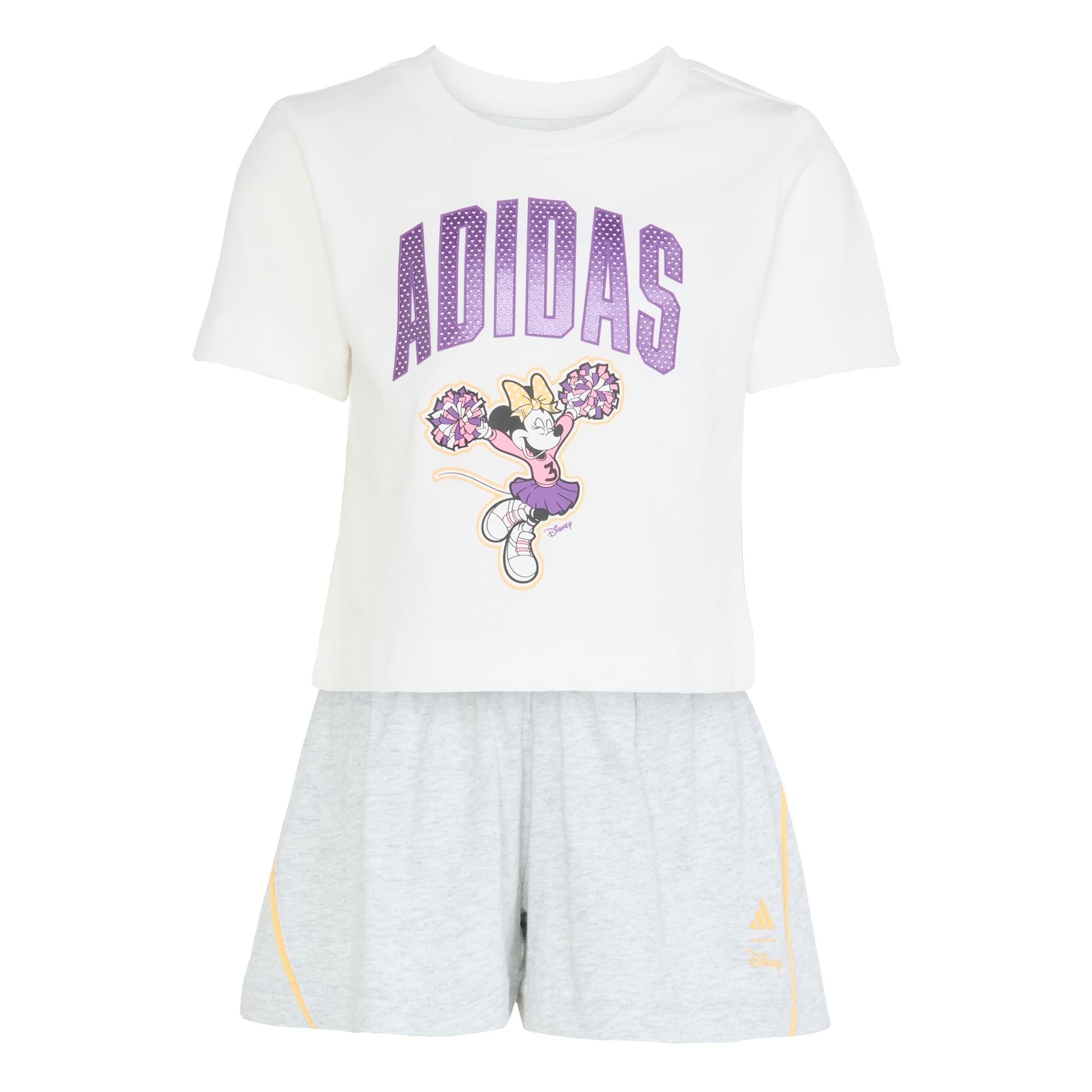 adidas Baby Girls DISNEY MINNIE MOUSE T-SHIRT SET 1824