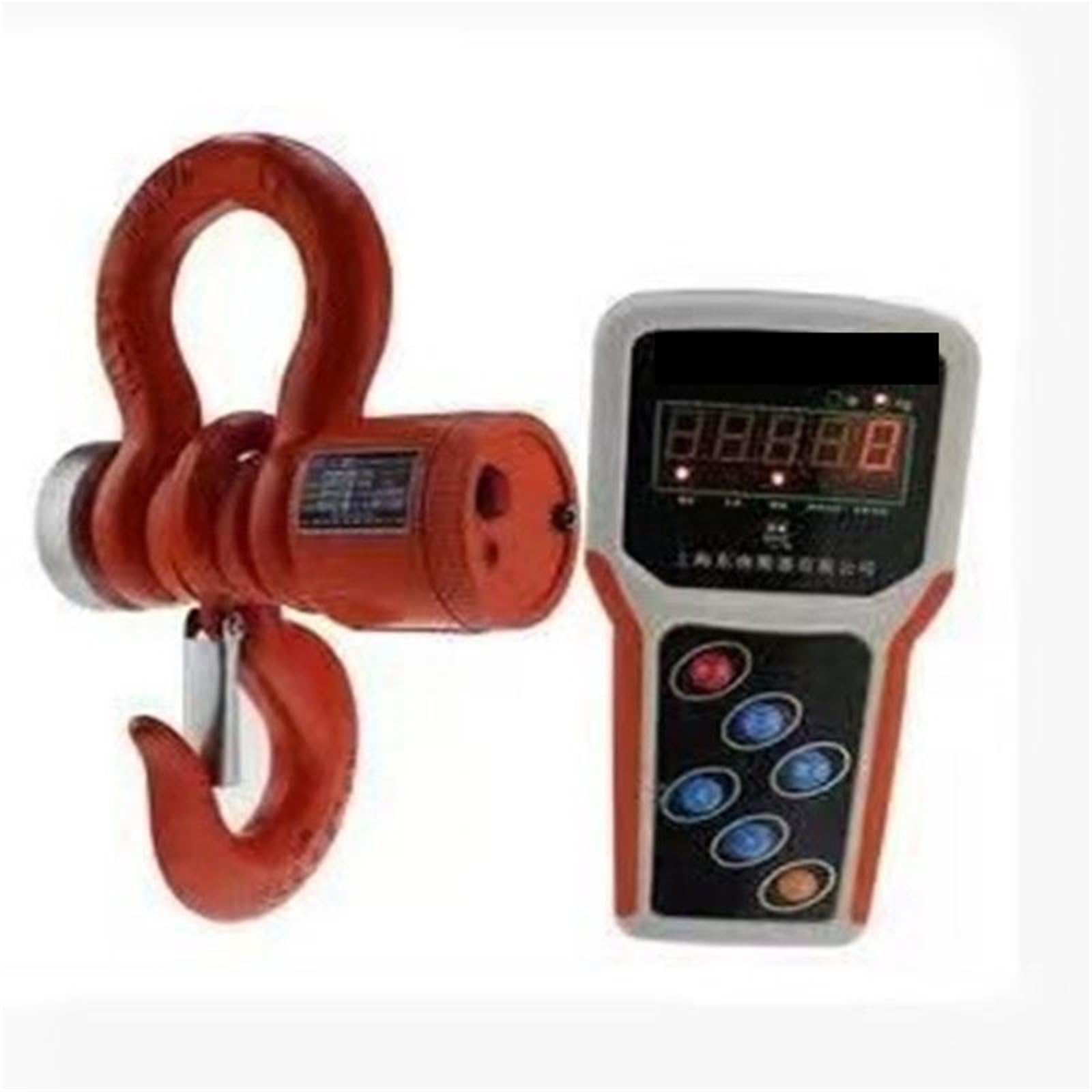 Bilancia digitale per gru, Sospesa Digitale Gru Elettronica Industriale Da 5000 Kg Con Misuratore Portatile 5T Per Allevamento Di Garage E Caccia,Fattoria, Pesca, Pesce,