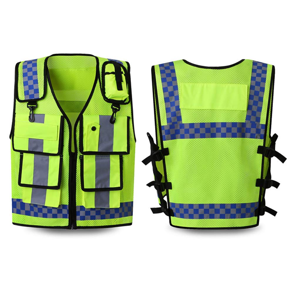 Omabeta Gilet Réfléchissant Gilet De Sécurité Réfléchissant Multifonctionnel Sport Reflechissant