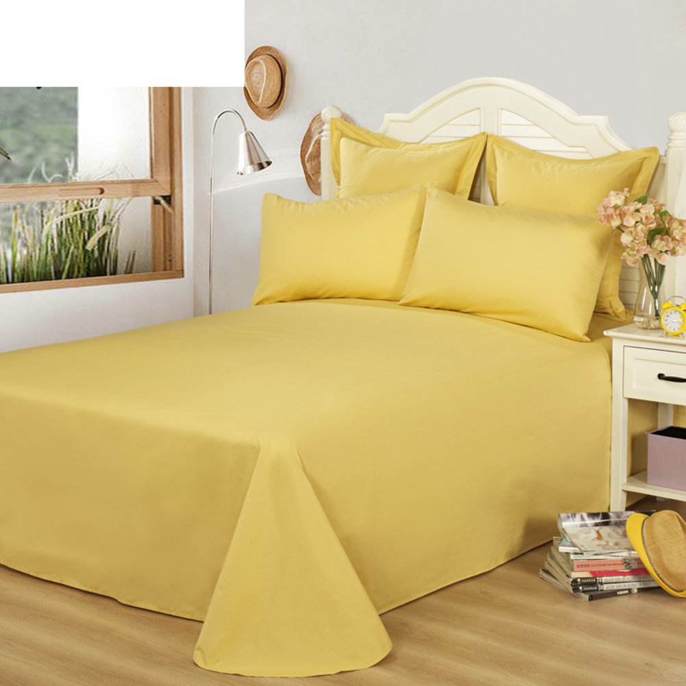 Draps en coton respirant grand lit double anti transpirant ete
