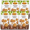 Birkengold Chocoladekoekjes, 6 x 125 g, zonder toevoeging van suiker, 100% zoet met Europese xyliet, veganistisch, gezond eten