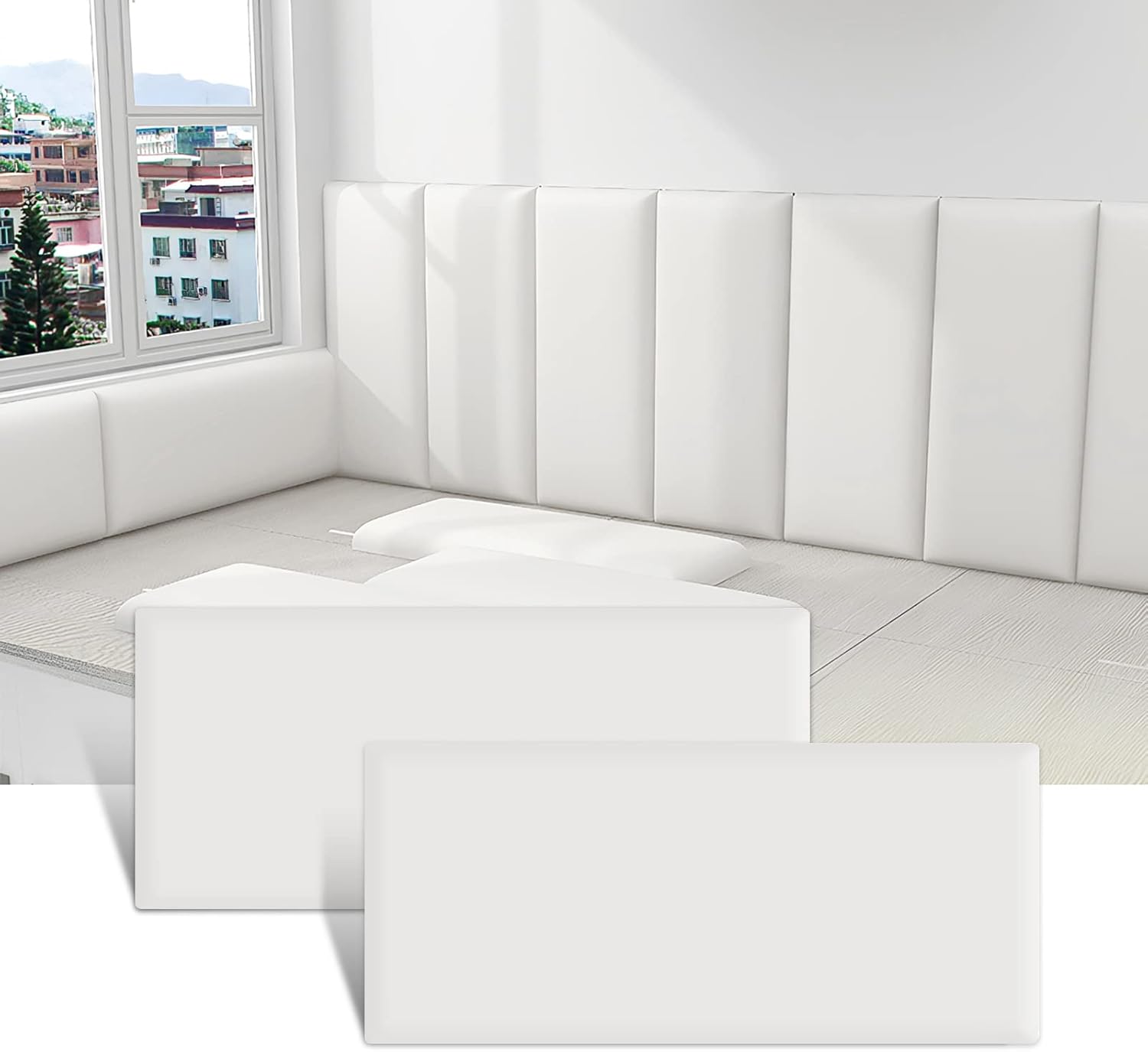 RWBATT 3D AntiCollision Wall Padding for Kids, Peel and