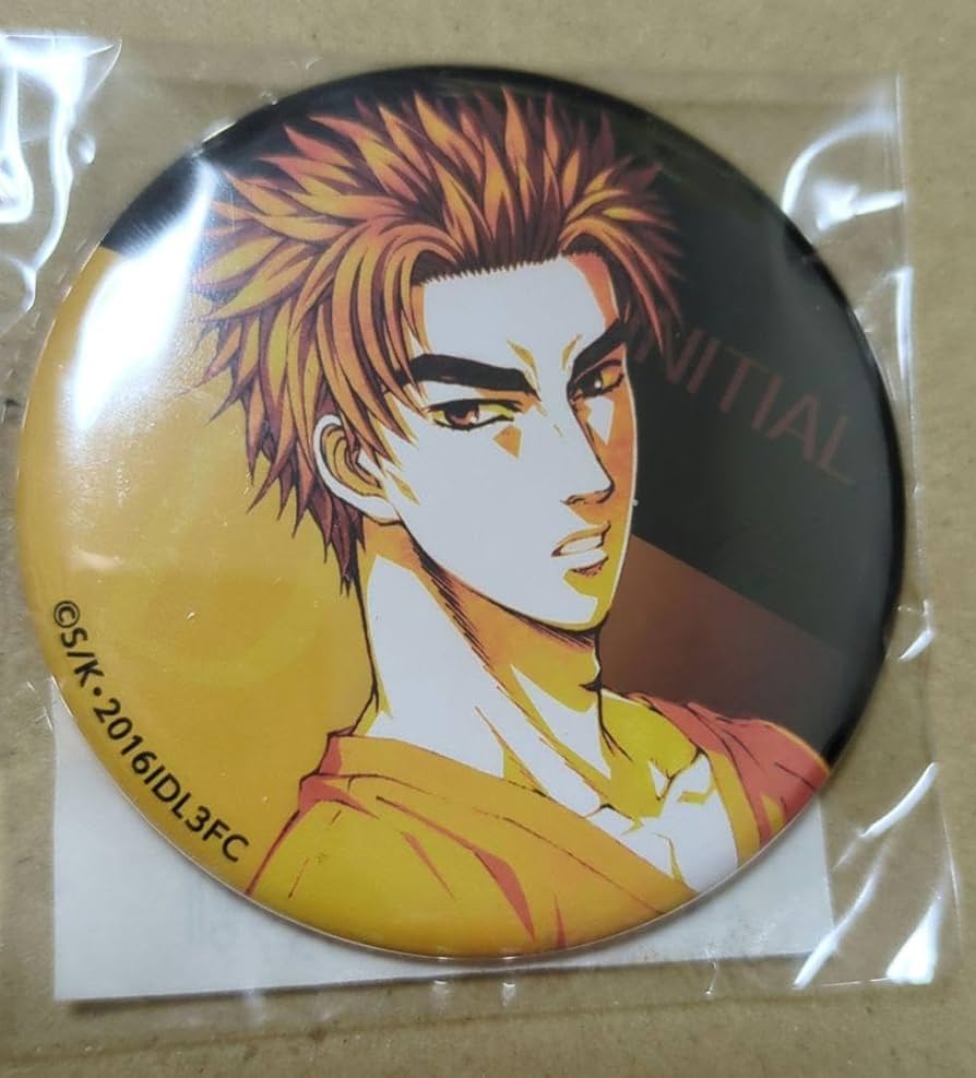 頭文字D 高橋啓介 アクスタ 缶バッジ 色紙 ナンバープレート