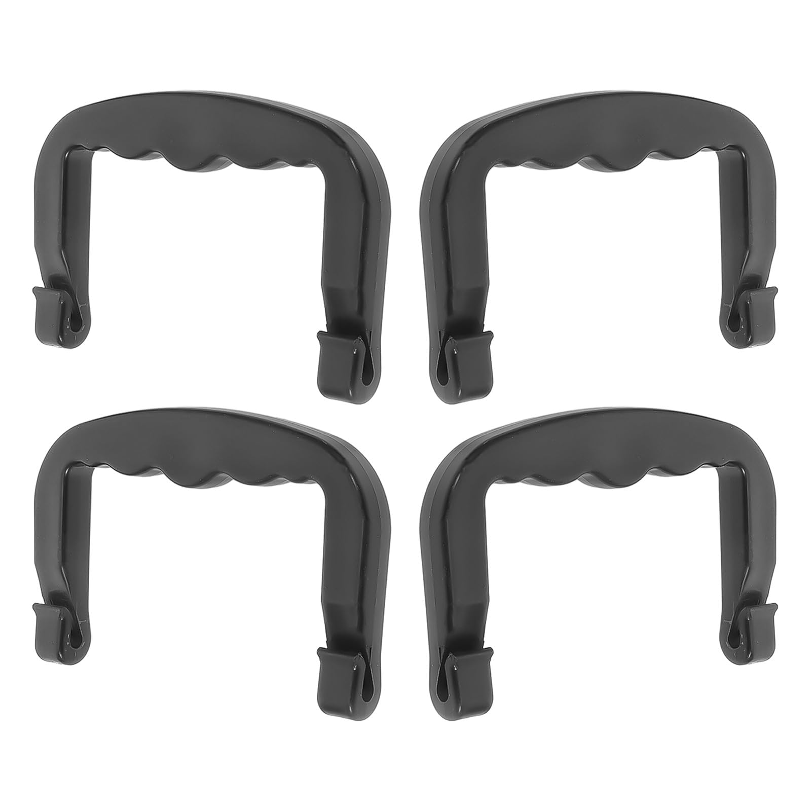 Alasum 4pcs Plastic Cage Lifting Handle Replacement for Pet Dog Crate Handle Detachable Thickened for Dog Travel Crate and Puppy