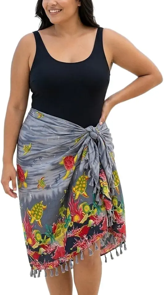 Canga Praia Feminina Grande Estampada Multiuso Secagem Rápida 180cm