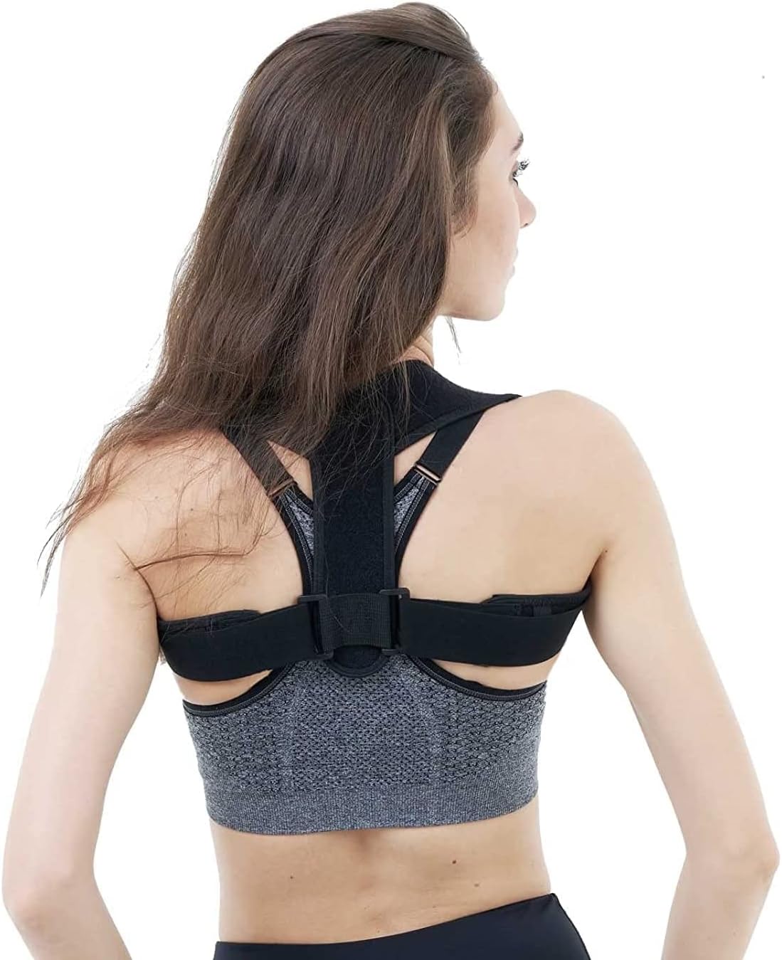 Posture Corrector for Women & Men,Breathable & Adjustable Back Posture Corrector,Invisible Upper Back Brace Support and Providing Pain Relief from Neck, Back and Shoulder,Pain Relief from Bad Posture