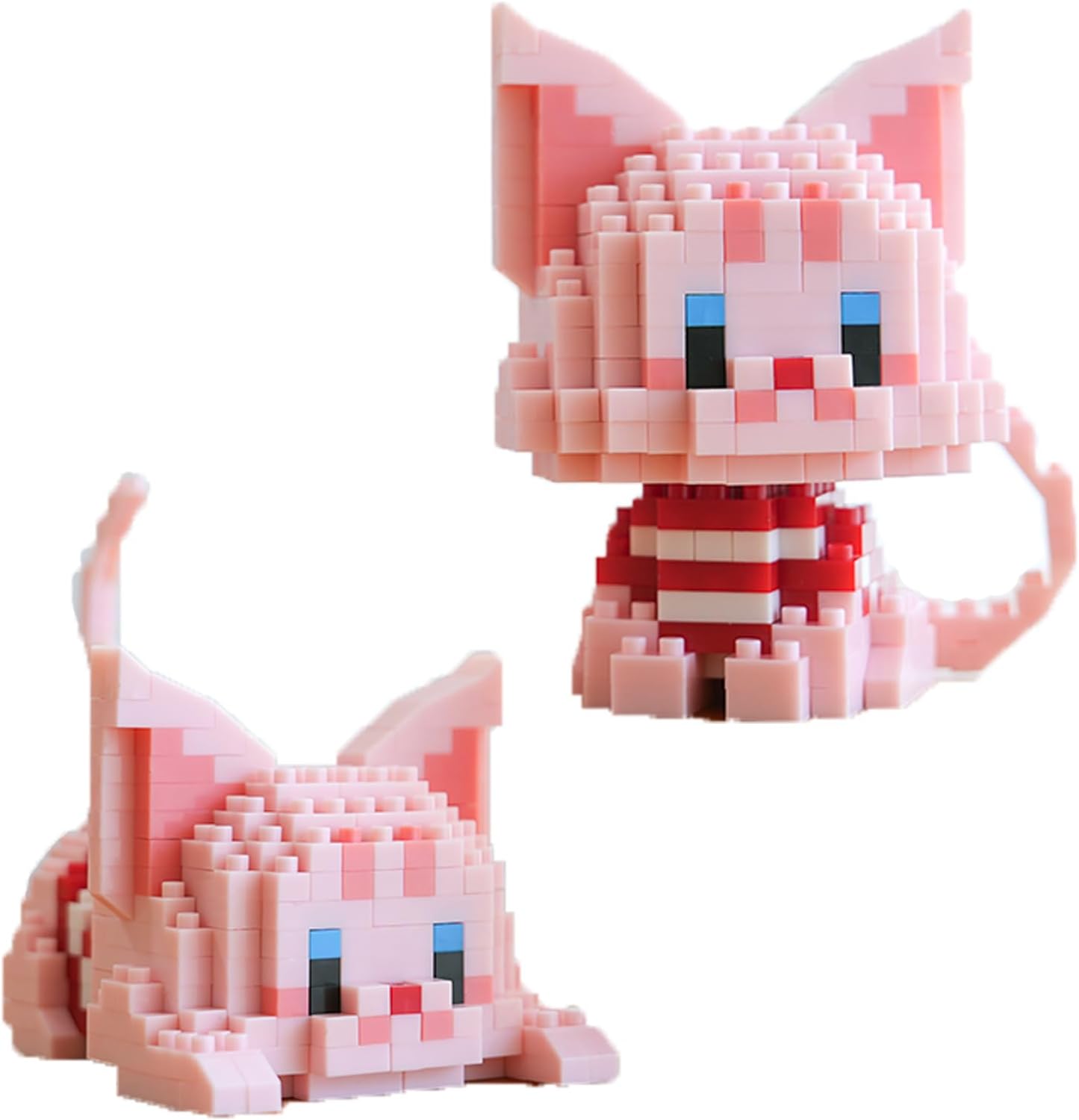 Amazon.com: Myweyde Mini & Micro Cat Building Blocks, Orange, Ragdoll ...