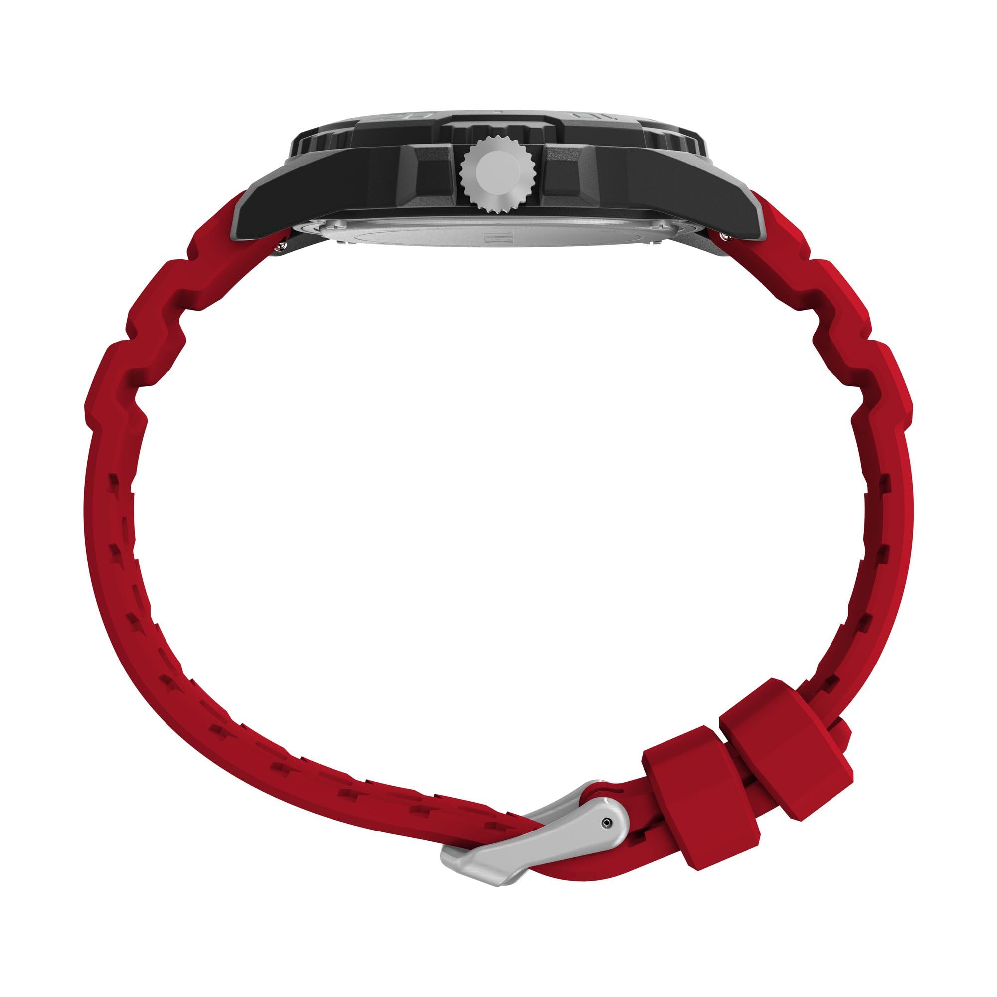 Timex Men's Main Street 42mm Silicone Strap Watch