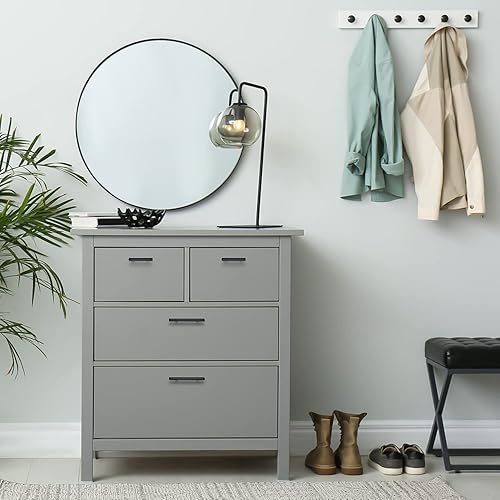 Miniatura 5 de Ravinte Paquete de 25 tiradores de gabinete negro mate de 4 pulgadas, tiradores de cocina para gabinetes con plantilla de montaje de 6-25 pulgadas