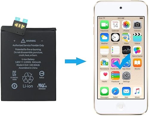 Miniatura 2 de Reemplazo de batería A1641 para iPod Touch 6 A1574 A2178