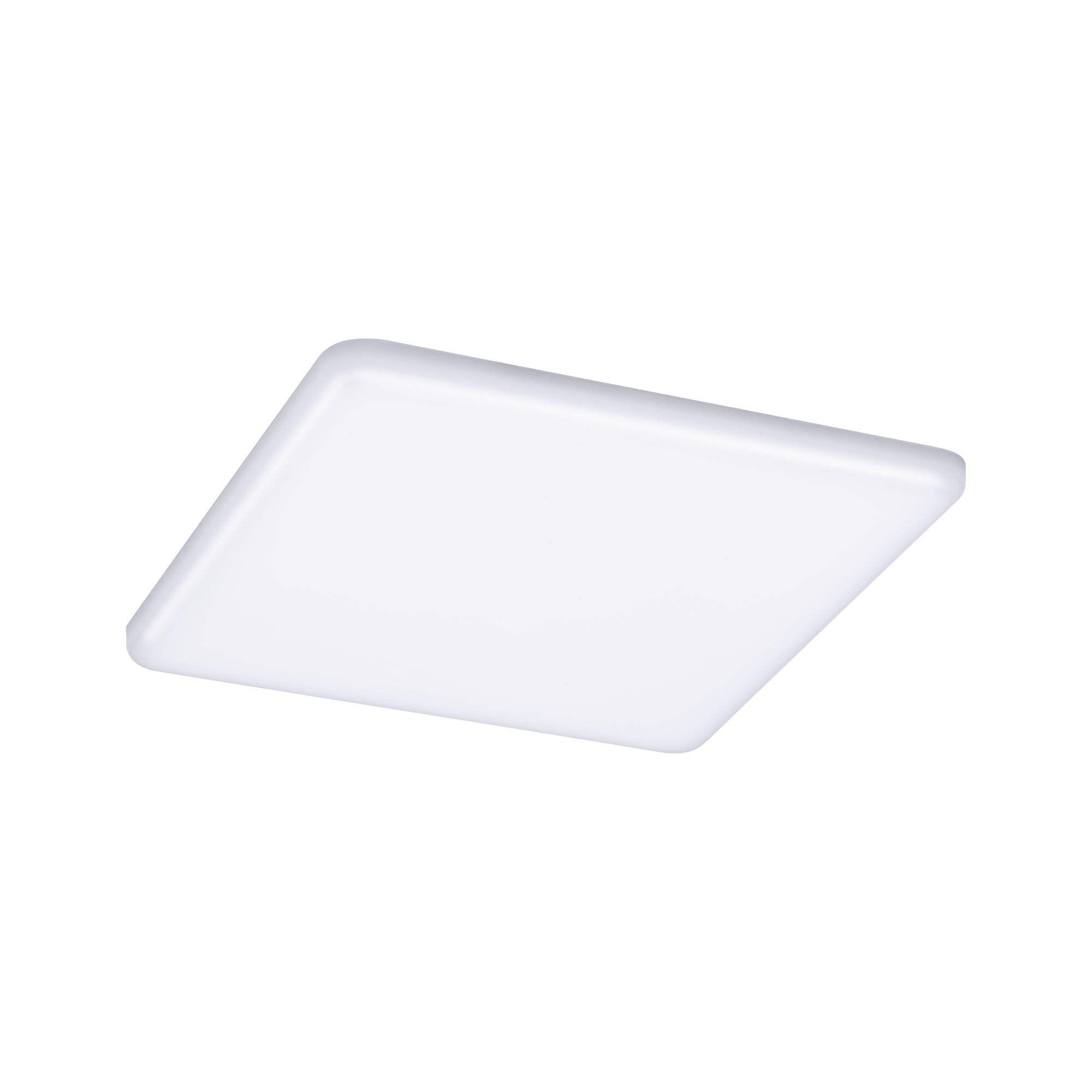 Paulmann 95379 panel LED, oprawa wpuszczana Veluna VariFit, IP44 White Switch 185x185mm czworok., w kompl. oprawa sufit.1x14 W przezr.tw.szt.3000 K