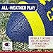 Champion Blitz Football (Official, Classic/Black), All-Weather Football, Enhanced Grip, Durable Rubber Cover and Molded Laces, for Outdoor Sports & Training, Includes 6