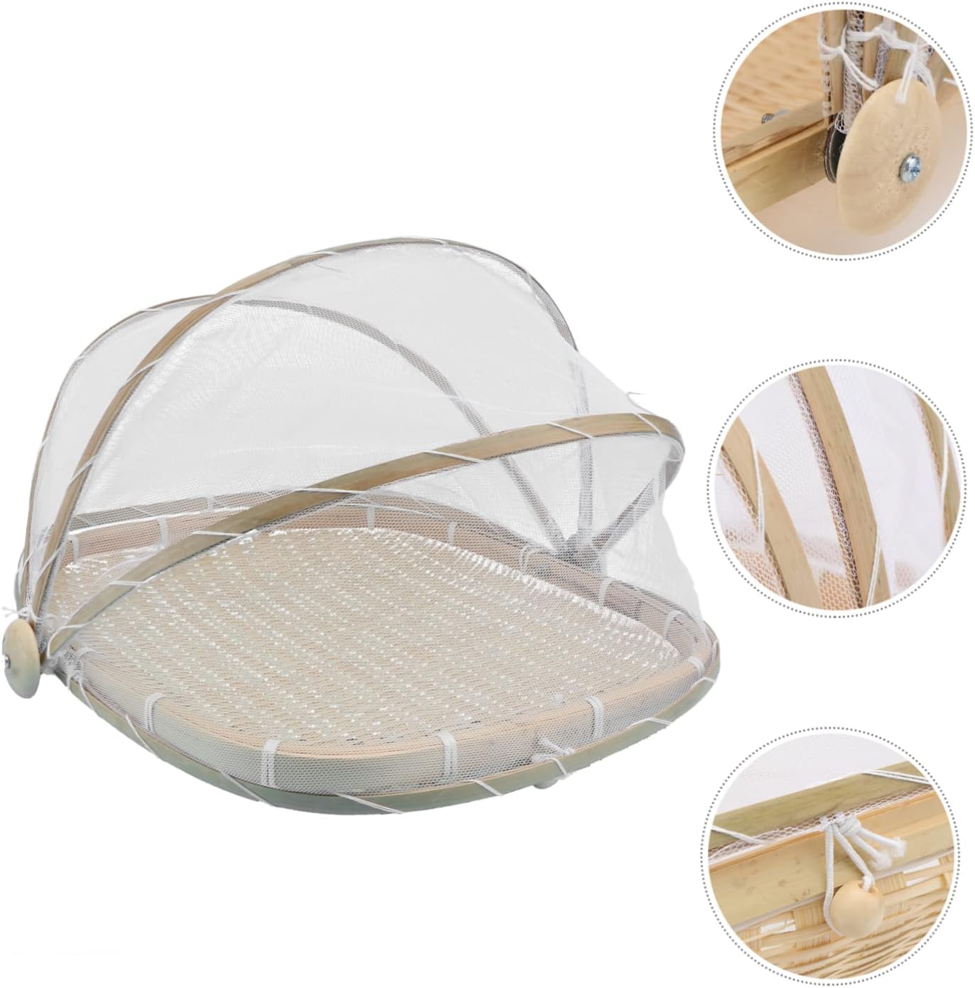 Woven Kitchen Basket Food Display Container Cover