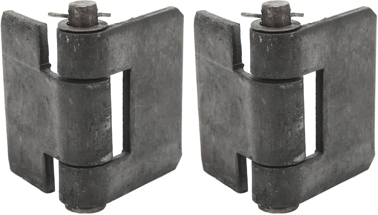 Door Welding Hinges, 2 Pcs Door Butt Hinge 106 X 75 X 5mm Door Bearing Weld On Butt Hinges for Trailer